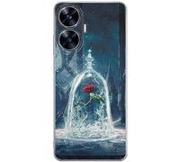 ERT GROUP Funda para teléfono móvil Realme C55 Original y con Licencia Oficial de Disney con diseño Beauty and The Beast 002 Adaptada a la Forma del teléfono móvil, Funda Hecha de TPU