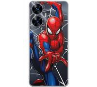 ERT GROUP Funda para teléfono móvil Realme C55 Original y con Licencia Oficial de Marvel con diseño Spider Man 039 Adaptada a la Forma del teléfono móvil, parcialmente Transparente