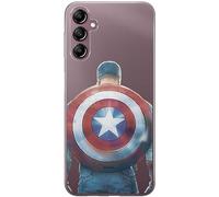 ERT GROUP Funda para teléfono móvil Samsung A14 4G/5G Original y con Licencia Oficial de Marvel con diseño Capitan America 002 Adaptada a la Forma del teléfono móvil, parcialmente Transparente
