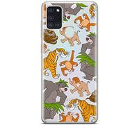 Ert Group Funda para teléfono móvil Samsung A21s Original y con Licencia Oficial de Disney con diseño Jungle Book 003 Adaptada a la Forma del teléfono móvil, parcialmente Transparente