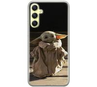 ERT GROUP Funda para teléfono móvil Samsung A34 5G Original y con Licencia Oficial de Star Wars con diseño Baby Yoda 001 Adaptada a la Forma del teléfono móvil, Funda Hecha de TPU