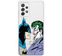 Ert Group Funda para teléfono móvil Samsung A52 5G / A52 LTE 4G / A52S 5G Original y con Licencia Oficial de DC con diseño Batman & Joker 005, parcialmente Transparente