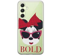 ERT GROUP Funda para teléfono móvil Samsung A54 5G Original y con Licencia Oficial de Disney con diseño Minnie 045 Adaptada a la Forma del teléfono móvil, parcialmente Transparente