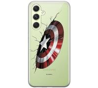 ERT GROUP Funda para teléfono móvil Samsung A54 5G Original y con Licencia Oficial de Marvel con diseño Capitan America 023 Adaptada a la Forma del teléfono móvil, parcialmente Transparente