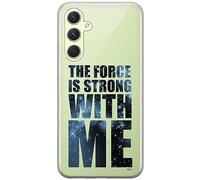 ERT GROUP Funda para teléfono móvil Samsung A54 5G Original y con Licencia Oficial de Star Wars con diseño 015 Perfectamente Adaptada a la Forma del teléfono móvil, parcialmente Transparente