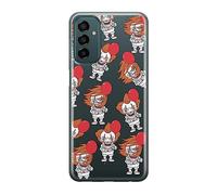 Ert Group Funda para teléfono móvil Samsung M13 4G/M23 5G/F23 Original y con Licencia Oficial de Horror con diseño It 007 Adaptada a la Forma del teléfono móvil, parcialmente Transparente