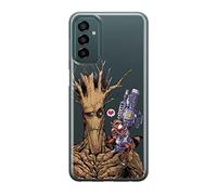 Ert Group Funda para teléfono móvil Samsung M13 4G/M23 5G/F23 Original y con Licencia Oficial de Marvel con diseño Guardians of The Galaxy 001, parcialmente Transparente