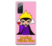 Ert Group Funda para teléfono móvil Samsung S20 FE / S20 FE 5G Original y con Licencia Oficial de Disney con diseño The Evil Queen 002, Funda Hecha de TPU