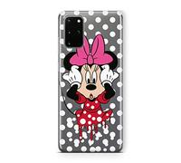 Ert Group Funda para teléfono móvil Samsung S20 Plus / S11 Original y con Licencia Oficial de Disney con diseño Minnie 016 Adaptada a la Forma del teléfono móvil, parcialmente Transparente