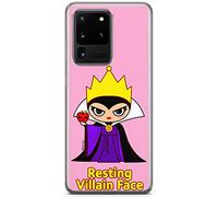 Ert Group Funda para teléfono móvil Samsung S20 Ultra / S11 Plus Original y con Licencia Oficial de Disney con diseño The Evil Queen 002, Funda Hecha de TPU