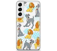 Ert Group Funda para teléfono móvil Samsung S22 Original y con Licencia Oficial de Disney con diseño Lady and The Tramp 004 Adaptada a la Forma del teléfono móvil, parcialmente Transparente