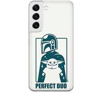 ERT GROUP Funda para teléfono móvil Samsung S22 Original y con Licencia Oficial de Star Wars con diseño Baby Yoda 034 Perfectamente Adaptada a la Forma del teléfono móvil, Funda Hecha de TPU