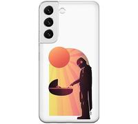 ERT GROUP Funda para teléfono móvil Samsung S22 Plus Original y con Licencia Oficial de Star Wars con diseño Baby Yoda 031 Adaptada a la Forma del teléfono móvil, Funda Hecha de TPU