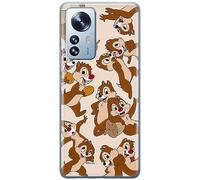 ERT GROUP Funda para teléfono móvil Xiaomi 12 Pro Original y con Licencia Oficial de Disney con diseño Chip & Dale 004 Perfectamente Adaptada a la Forma del teléfono móvil, Funda Hecha de TPU