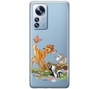 ERT GROUP Funda para teléfono móvil Xiaomi 12 Pro Original y con Licencia Oficial de Disney con diseño Bambi & Friends 002 Adaptada a la Forma del teléfono móvil, parcialmente Transparente