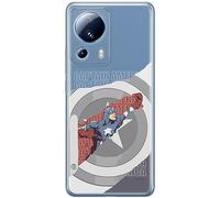 ERT GROUP Funda para teléfono móvil Xiaomi 13 Lite/CIVI 2 Original y con Licencia Oficial de Marvel con diseño Capitan America 013 Adaptada a la Forma del teléfono móvil, Funda Hecha de TPU
