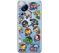ERT GROUP Funda para teléfono móvil Xiaomi 13 Lite/CIVI 2 Original y con Licencia Oficial de Marvel con diseño Avengers 024 Adaptada a la Forma del teléfono móvil, parcialmente Transparente