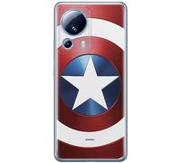 ERT GROUP Funda para teléfono móvil Xiaomi 13 Lite/CIVI 2 Original y con Licencia Oficial de Marvel con diseño Capitan America 025 Adaptada a la Forma del teléfono móvil, Funda Hecha de TPU