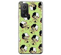 Ert Group Funda para teléfono móvil Xiaomi MI 10 Lite Original y con Licencia Oficial de Disney con diseño Cruella 007 Perfectamente Adaptada a la Forma del teléfono móvil, Funda Hecha de TPU
