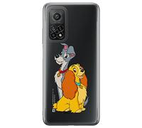 Ert Group Funda para teléfono móvil Xiaomi MI 10T 5G / MI 10T Pro 5G Original y con Licencia Oficial de Disney con diseño Lady and The Tramp 003, parcialmente Transparente