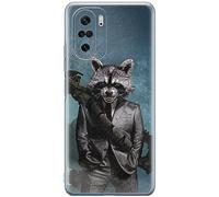ERT GROUP Funda para teléfono móvil Xiaomi MI 11i/ REDMI K40/K40 Pro/Poco F3/ F3 Pro Original y con Licencia Oficial de Marvel con diseño Rocket 002, Funda Hecha de TPU