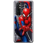 Ert Group Funda para teléfono móvil Xiaomi MI Note 10 Lite Original y con Licencia Oficial de Marvel con diseño Spider Man 039, parcialmente Transparente
