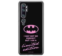 Ert Group Funda para teléfono móvil Xiaomi MI Note 10 / MI Note 10 Pro Original y con Licencia Oficial de DC con diseño Batman 062 Adaptada a la Forma del teléfono móvil, Funda Hecha de TPU