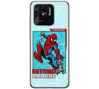 ERT GROUP Funda para teléfono móvil Xiaomi REDMI 10C Original y con Licencia Oficial de Marvel con diseño Spider Man 041 Adaptada a la Forma del teléfono móvil, Funda Hecha de TPU
