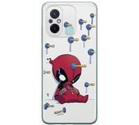 ERT GROUP Funda para teléfono móvil Xiaomi REDMI 12C/ REDMI 11A Original y con Licencia Oficial de Marvel con diseño Deadpool 005 Adaptada a la Forma del teléfono móvil, Funda Hecha de TPU