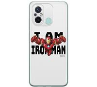 ERT GROUP Funda para teléfono móvil Xiaomi REDMI 12C/ REDMI 11A Original y con Licencia Oficial de Marvel con diseño Iron Man 028 Adaptada a la Forma del teléfono móvil, Funda Hecha de TPU