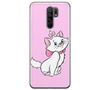 Ert Group Funda para teléfono móvil Xiaomi REDMI 9 Original y con Licencia Oficial de Disney con diseño Marie 007 Perfectamente Adaptada a la Forma del teléfono móvil, Funda Hecha de TPU