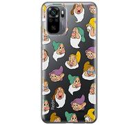 Ert Group Funda para teléfono móvil Xiaomi REDMI Note 10/ 10S Original y con Licencia Oficial de Disney con diseño Snow White and The Seven Dwarfs 015, parcialmente Transparente