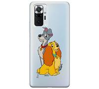 Ert Group Funda para teléfono móvil Xiaomi REDMI Note 10 Pro Original y con Licencia Oficial de Disney con diseño Lady and The Tramp 003, parcialmente Transparente
