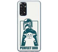 Ert Group Funda para teléfono móvil Xiaomi REDMI Note 11 5G/11S 5G/11T 5G/Poco M4 Pro 5G Original y con Licencia Oficial de Star Wars con diseño Baby Yoda 034, Funda Hecha de TPU