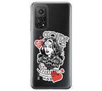 Ert Group Funda para teléfono móvil Xiaomi Redmi Note 11 Pro 5G/11 Pro 4G Original y con Licencia Oficial de DC con diseño Wonder Woman 014, parcialmente Transparente