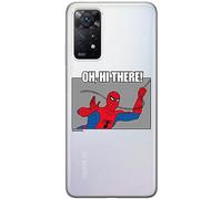Ert Group Funda para teléfono móvil Xiaomi REDMI Note 11 Pro 5G/ 11 Pro 4G Original y con Licencia Oficial de Marvel con diseño Spider Man 032, parcialmente Transparente