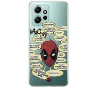 ERT GROUP Funda para teléfono móvil Xiaomi REDMI Note 12 4G Original y con Licencia Oficial de Marvel con diseño Deadpool 008 Adaptada a la Forma del teléfono móvil, parcialmente Transparente