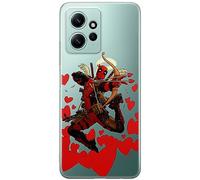 ERT GROUP Funda para teléfono móvil Xiaomi REDMI Note 12 4G Original y con Licencia Oficial de Marvel con diseño Deadpool 011 Adaptada a la Forma del teléfono móvil, parcialmente Transparente