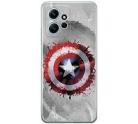 ERT GROUP Funda para teléfono móvil Xiaomi REDMI Note 12 4G Original y con Licencia Oficial de Marvel con diseño Capitan America 019 Adaptada a la Forma del teléfono móvil, Funda Hecha de TPU