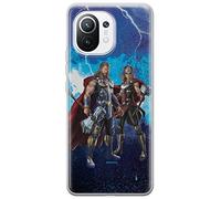 ERT Group Funda para Xiaomi MI 11 Original y Licencia Oficial Marvel, Thor 009, se Adapta Perfectamente a la Forma del móvil, Carcasa de TPU