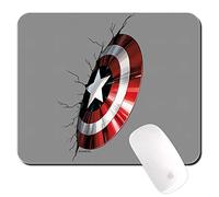 Ert Group Original y con Licencia Oficial de Marvel, Alfombrilla de ratón Antideslizante, patrón de Captain America 023, Alfombrilla de ratón de Ordenador 220 mm x 180 mm