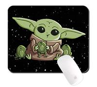 ERT GROUP Original y con Licencia Oficial de Star Wars, Alfombrilla de ratón Antideslizante, patrón de Baby Yoda 014, Alfombrilla de ratón de Ordenador 220 mm x 180 mm.