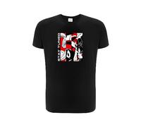 ERT GROUP Space Jam 018 Black Camiseta, L Men's