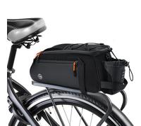 Ertisa Bolsa trasera para bicicleta, 8 litros de capacidad, multifuncional, impermeable, para montañas, viajes, deportes