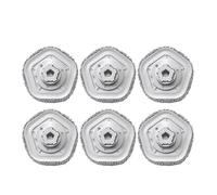 ERTYUYFG Compatible con XiaoMi BOT W10 y W10 Pro Mop Pad repuestos aspiradora Robot autolimpiante Accesorios for aspiradora y fregona paño de fregona(6PCS)