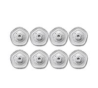 ERTYUYFG Compatible con XiaoMi BOT W10 y W10 Pro Mop Pad repuestos aspiradora Robot autolimpiante Accesorios for aspiradora y fregona paño de fregona(8PCS)