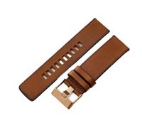 ERTYUYFG Correa De Reloj Clásica De Cuero De Vaca Vintage Compatible con Hombres Compatible con Diesel DZ4318 DZ7395 DZ1657 DZ7936 Pulsera Marrón
