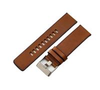 ERTYUYFG Correa De Reloj Clásica De Cuero De Vaca Vintage Compatible con Hombres Compatible con Diesel DZ4318 DZ7395 DZ1657 DZ7936 Pulsera Marrón