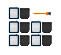 ERTYUYFG Filtro Hepa Compatible con Electrolux Q6 / Q7 / Q8 / WQ61 / WQ71 / WQ81 / W3N5 Robot Aspirador Emisión Piezas de Filtro HEPA de Polvo Fino(Light Green)