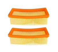 ERTYUYFG Filtro Plisado Plano for aspiradora Compatible con Karcher SE3001 SE2001 SE5.100 SE6.100 K2801 K2701 Piezas de Repuesto for aspiradora(Light Green)